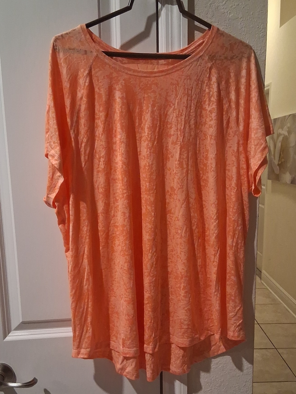 tek gear Coral Orange Short Sleeve Women's Tee
